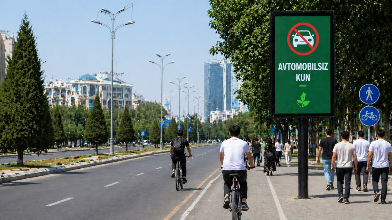 Uzbekistan to hold “car-free day” twice a month